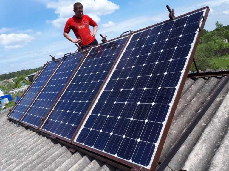 Использование солнечных батарей для энергоснабжения каркасных домов